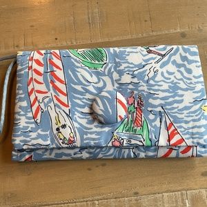 Lily Pulitzer “Get Nauti” wristlet NWOT